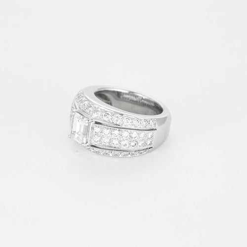 Bague 52 Bague Tout Pour Moi en or blanc et diamants 58 Facettes LP1199/11