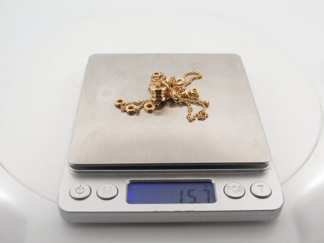 Collier collier BULGARI b.zero 1 en or jaune 18k 15.7gr 44cm 58 Facettes 264428