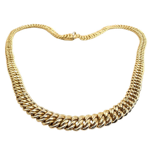 Collier Collier maille américaine or jaune 58 Facettes