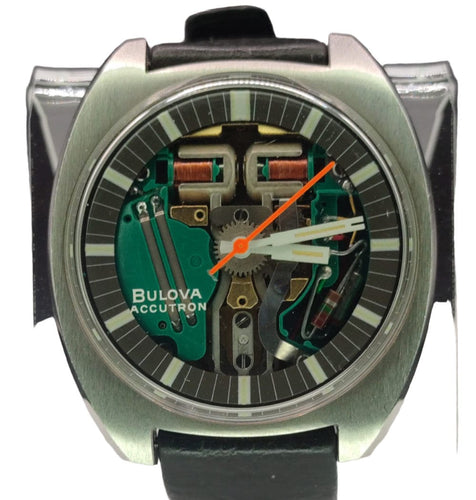 Montre BULOVA - Montre à diapason Accutron Spaceview 214 avec boîtier coussin 58 Facettes