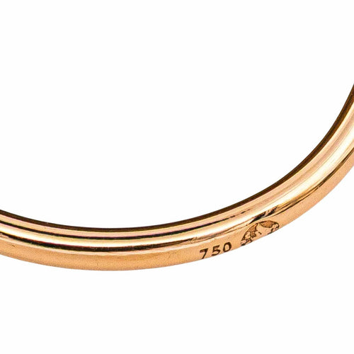 Bague 53 Ginette NY Bague Ever Tiger Eye Disc Ring Or rose Œil de tigre 58 Facettes 4970140RV