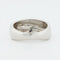 Bague 46 BAGUE EN OR BLANC 18 CARATS 58 Facettes REF 11065/08