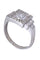 Bague 56 Bague platine art-déco diamants 58 Facettes 089681