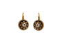 Boucles d'oreilles Boucles d'oreilles anciennes en or avec diamants, Autriche-Hongrie, 1900. 58 Facettes 10369
