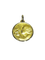 Pendentif Médaille or jaune Ange et Colombe 58 Facettes