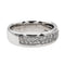 Bague 53 Bague Alliance  Or blanc Diamant 58 Facettes 3054196CN