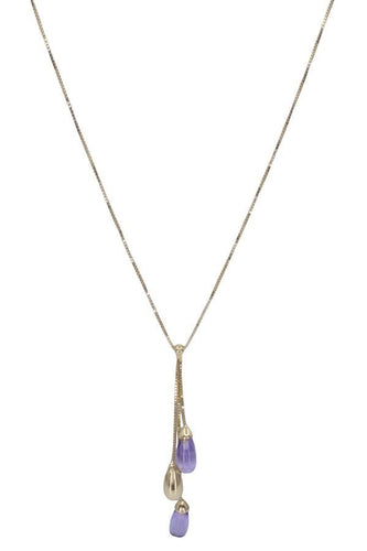Collier COLLIER GOUTTES AMÉTHYSTES 58 Facettes 083101
