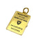 Pendentif Pendentif passeport or jaune 58 Facettes AB474