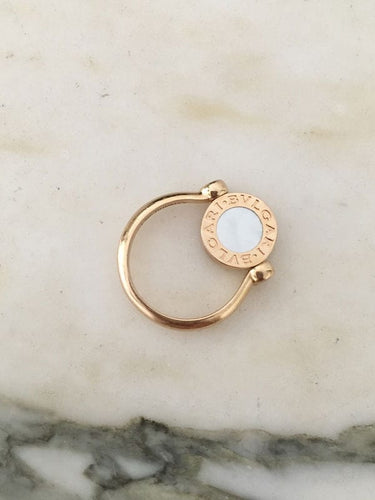 Bague 51 Bague Bulgari modèle BVLGARI BVLGARI 58 Facettes