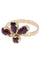 Bague 57 BAGUE ANCIENNE GRENATS DE PERPIGNIAN 58 Facettes 083421