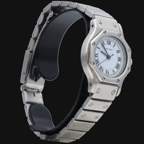 Montre Cartier Montre Santos Ronde 58 Facettes MT44381