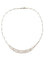 Collier Parure or gris diamants 58 Facettes