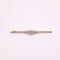 Broche Broche Art déco Diamants Deux ors 58 Facettes
