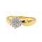 Bague 55 Bague Marguerite Or jaune Diamant 58 Facettes 3367678CN
