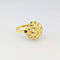Bague 55.5 Bague Florale en Or Jaune 58 Facettes 32239