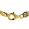 Herenarmband in twee goudsoorten, Schakel vogelogen 