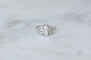 Bague 53.5 Bague Art Déco Diamants sur Or et Platine 58 Facettes