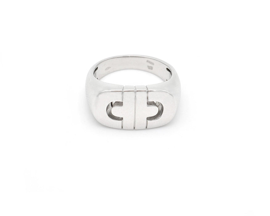 Bague Bague Bulgari Parentesi en or blanc 58 Facettes