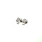 Boucles d'oreilles Boucles d'oreilles or blanc et pavage diamants 58 Facettes Z15B51745