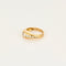 Bague 50 Bague or jaune, diamants en chute 58 Facettes