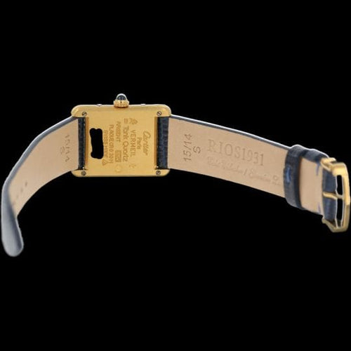 Montre Cartier Montre Tank Vermeil 58 Facettes MT41713