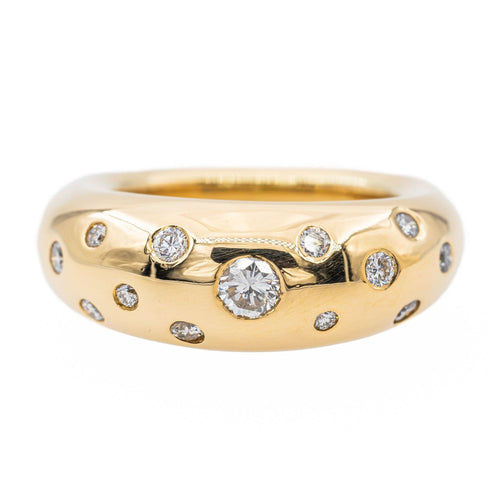 Bague 53 Bague Jonc Or jaune Diamant 58 Facettes 2232390CN