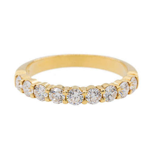 Bague 49 Bague Alliance Or jaune Diamant 58 Facettes 3090659CN