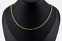 Collier Collier en or jaune 58 Facettes col341