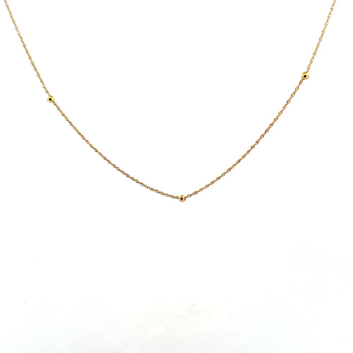 Collier Collier Perles Or Jaune 18k 58 Facettes CO-GS36175