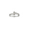 Bague Bague trilogie sertie de diamants de 0,18 ct 58 Facettes 35929