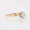 Bague 47 Bague solitaire ancienne or jaune diamant 58 Facettes 25-072B