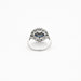 Bague 50 Bague Art Déco or gris, platine, diamant, saphirs 1ct 58 Facettes 240477