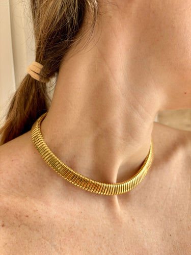 Collier Collier en or Weingrill Tubogas 58 Facettes