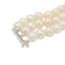 Bracelet Bracelet Perles Or blanc Perle 58 Facettes 3376723CN