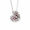 Collier Collier coeur avec rubis 58 Facettes