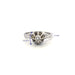 Bague 49 Solitaire or blanc diamant 58 Facettes 4-GS30898-06