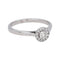 Bague 53 Bague Or blanc Diamant 58 Facettes 4723531CN
