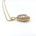 Collier Collier en or, kunzite et diamant cognac 58 Facettes