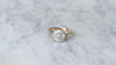 Bague Bague Marguerite Diamants 1.20 Ct Or Rose 58 Facettes