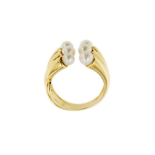 Bague 56 Bague avec perles 58 Facettes 31844