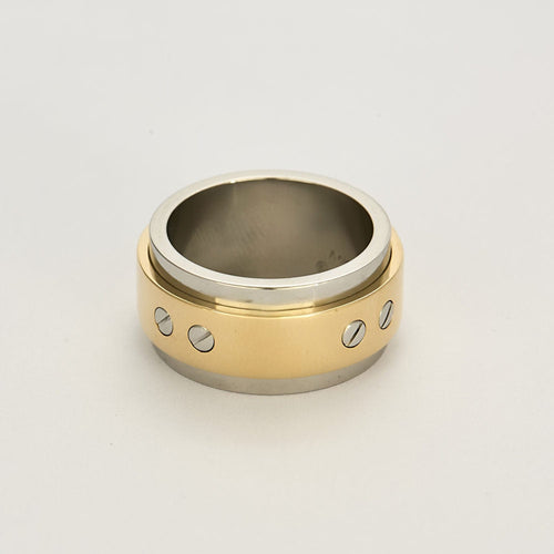 Bague 61 Cartier Bague Santos en Or jaune 18k 58 Facettes 250341