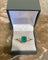 Bague 54 Bague émeraude 2.73 Carats diamants or jaune  (Certificat) 58 Facettes BEM40