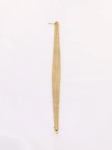 Bracelet Bracelet tubogas vintage or jaune 58 Facettes J439