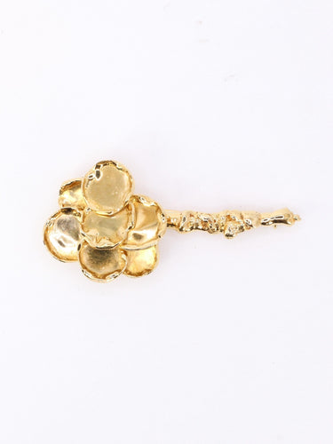 Broche CHAUMET Broche bouquet de fleurs or jaune 58 Facettes 1153.4