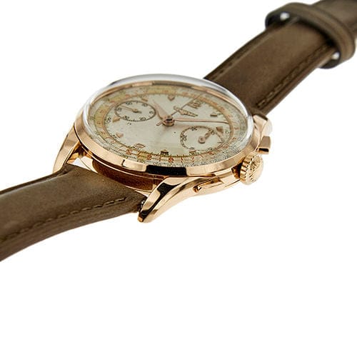 Montre LONGINES - Montre chronographe en or 58 Facettes 38045