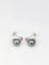Boucles d'oreilles Boucles d’oreilles vintage en or, perles de Tahiti et tourmalines roses 58 Facettes 391.9