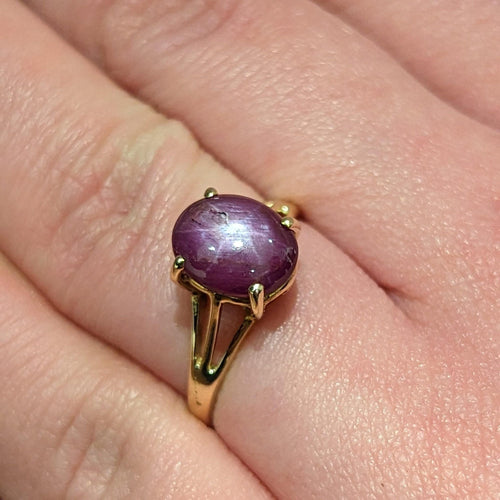 Bague 59 Bague Or jaune Saphir 58 Facettes 28921