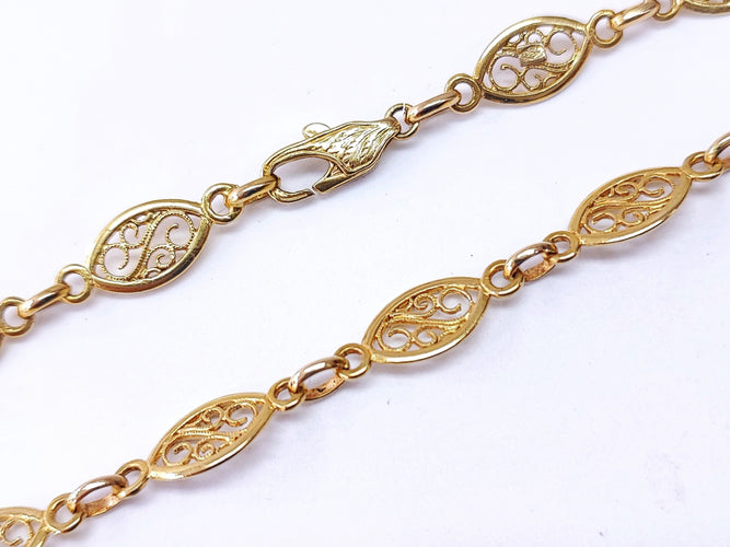 Collier COLLIER SAUTOIR FILIGRANE 58 Facettes Col.Filigra-1498