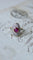 Bague 53 Bague Marquise Art Déco Rubis Birman et Diamants 58 Facettes