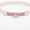 HERMES - Bracelet Collier de chien Or blanc et Saphir 58 Facettes